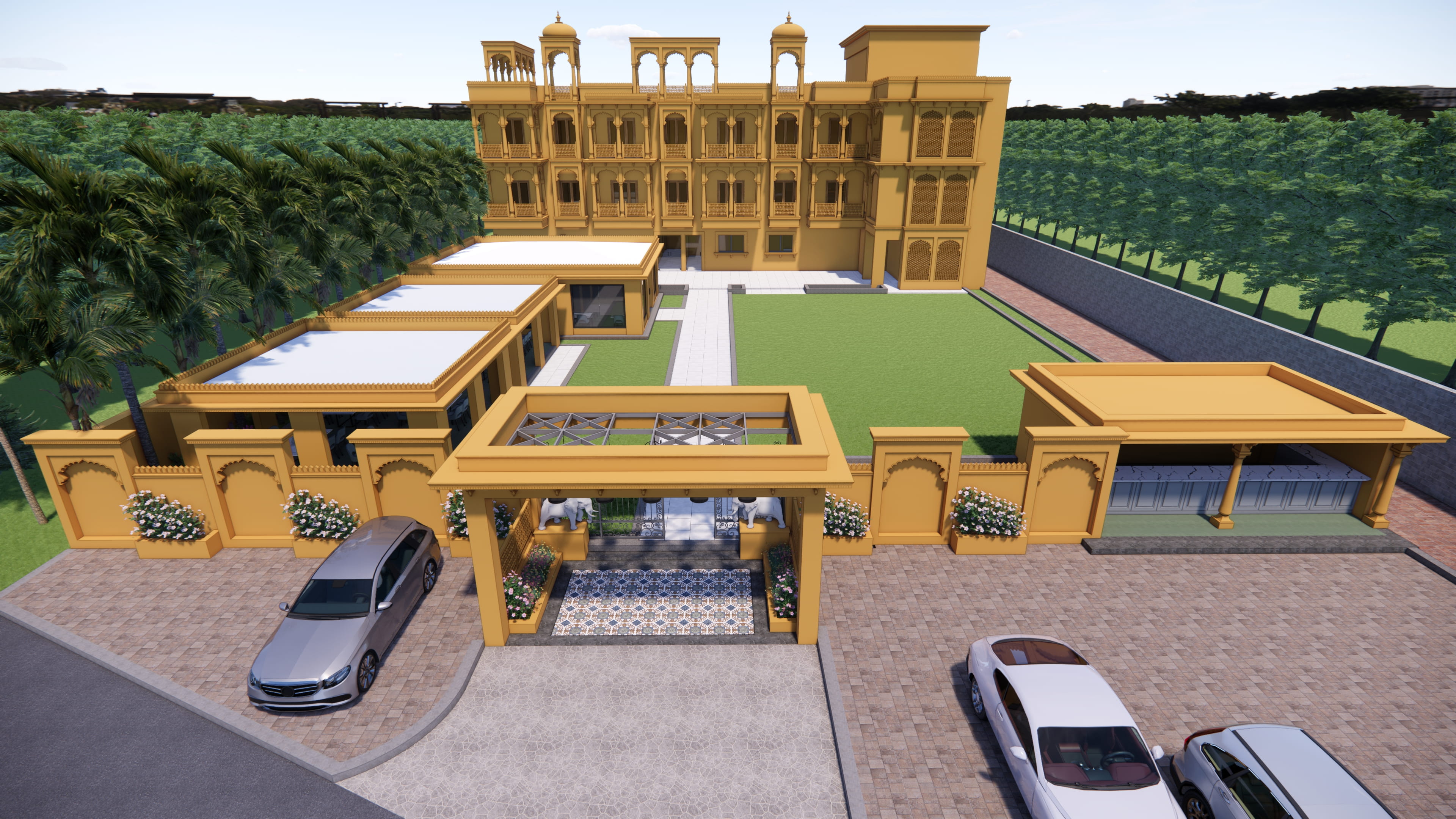Rajmahal Courtyard — Image 1