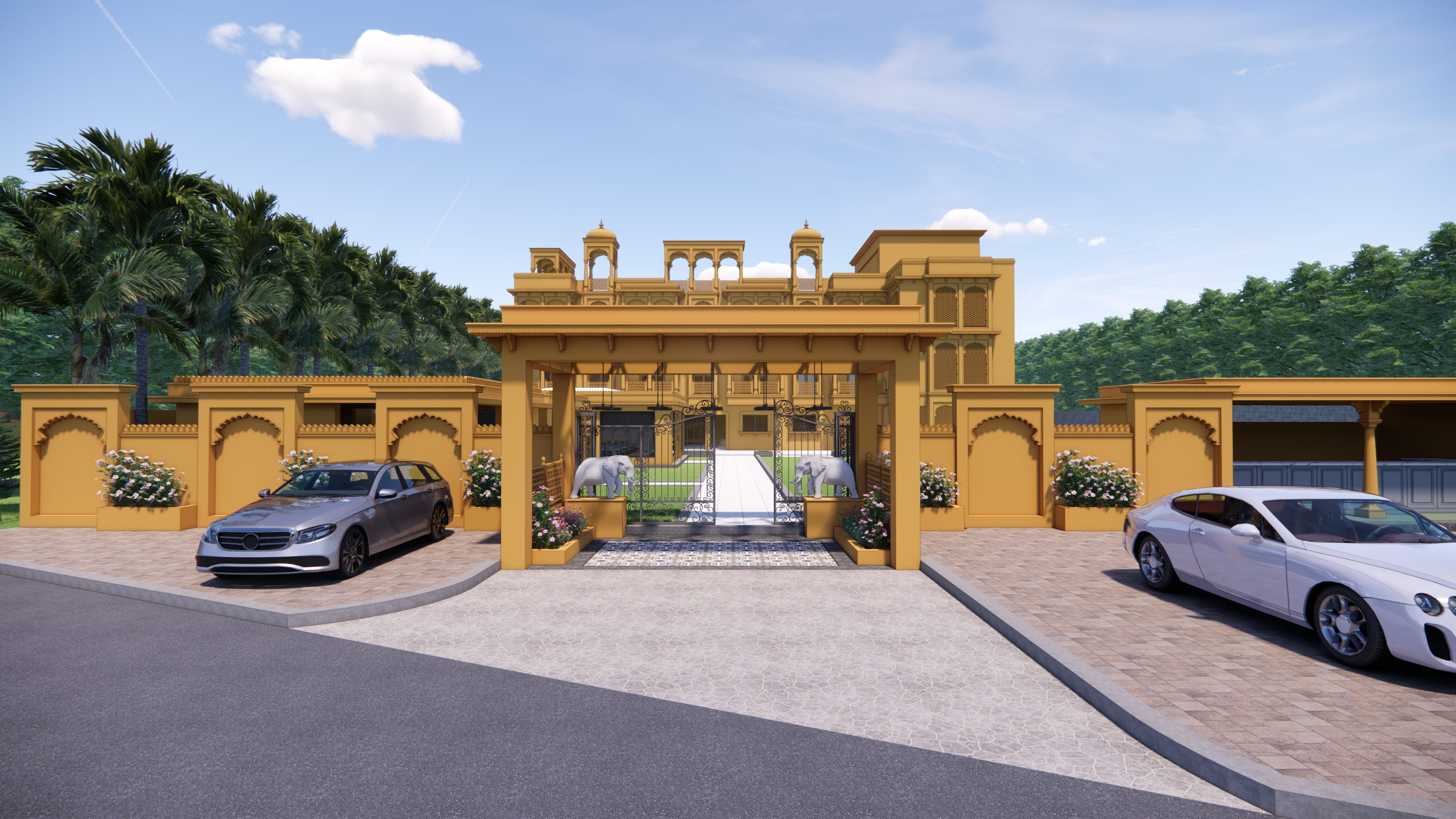 Rajmahal Courtyard — Image 2